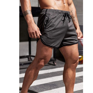 Short de course à séchage rapide pour homme Short de sport décontracté en tissu respirant à motif solide pour homme - Product Image 5