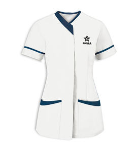 Vente en gros OEM uniforme pour médecins infirmières et hôpitaux ensemble de gommage aux figues vente à chaud haut de gommage médical extensible à manches courtes - Product Image 6