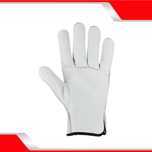 ถุงมือหนังวัวสำหรับทำงานถุงมือขับรถเฟอร์นิเจอร์นุ่มโลโก้ออกแบบได้ตามต้องการ - Product Image 6