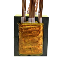 Noyau de ferrite toroïdal simple de type EE55, haute fréquence, haute tension, alimentation LED, conforme ROHS, pour transformateur audio