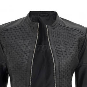 Veste en cuir véritable pour femmes, vêtements d'extérieur élégants, veste en cuir véritable pour femmes, vêtements de mode haut de gamme, veste en cuir pour femmes - Product Image 6