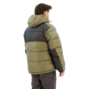 แจ็กเก็ตขนเป็ดมีฮู้ดของผู้ชายคลาสสิกแจ็คเก็ตหุ้มฉนวนหนาสำหรับฤดูหนาวแจ็คเก็ตกลางแจ้งจัดส่งด้วย DDP - Product Image 4