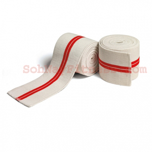 Bandes de genou unisexes en caoutchouc naturel, élastiques, respirantes, avec logo personnalisé, marque personnalisée, tailles S à XXL, pour la sécurité et le fitness - Product Image 6