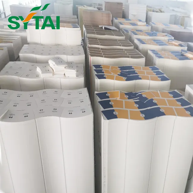 Ventilateur de tasse de papier blanc/artisanat enduit de PE/PLA et papier inférieur pour la fabrication de 100% gobelets en papier biodégradables matière première