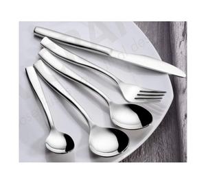 Ensemble de couverts en acier inoxydable au design moderne Cadeaux élégants pour les fêtes d'affaires-Fourchette cuillère classique Vente en gros Cadeaux à salade personnalisés - Product Image 3