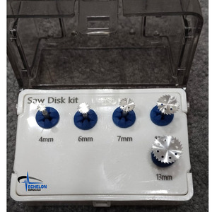 ใบเลื่อยสำหรับรากฟันเทียม ใบเลื่อยกระดูก ดอกสว่าน ที่จับดอกสว่าน ล้อขัด เครื่องมือตัดแต่งทางทันตกรรม ของ ECHELON SURGICALS - Product Image 6