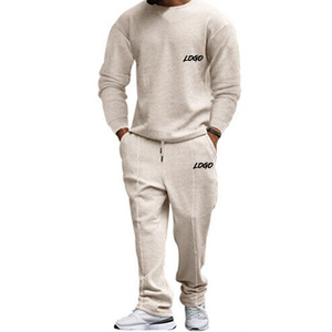 OEM 2025 à la mode, ensemble de vêtements de jogging d'entraînement, survêtements de sport, survêtements pour hommes, ensemble de survêtements 2 pièces avec logo personnalisé pour hommes - Product Image 1