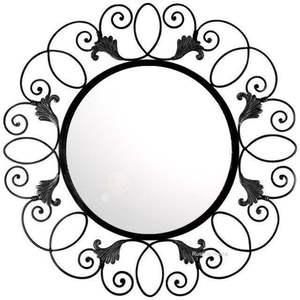 Lanzamiento directo de fábrica, grandes espejos de marco de alambre de Metal de diseño moderno para decoración del hogar, personalizables para Bodas de Navidad de Ramadán - Product Image 6