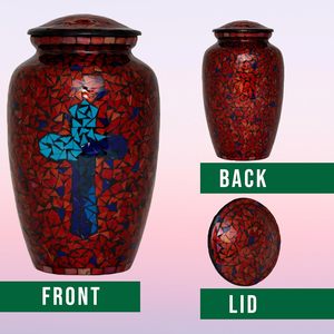 Très Unique Antique Décoratif En Métal Urnes Fantaisie Nouveau Design Adulte Décoration Meilleure Qualité Dernière Vente En Gros - Product Image 3