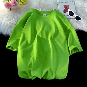 เสื้อยืดคอกลมแขนสั้นสำหรับผู้ชายสำหรับฤดูร้อนคอ100% เป็นทางการทำจากผ้าฝ้ายมีลวดลายระบายอากาศได้ดี5XL - Product Image 5