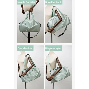 กระเป๋าถือสตรีแบบเปียกพิมพ์ลายเสือดาวกระเป๋าเดินทางแบบแห้งอเนกประสงค์กระเป๋าออกกำลังกายแฟชั่นสำหรับเล่นกีฬาและว่ายน้ำ - Product Image 1