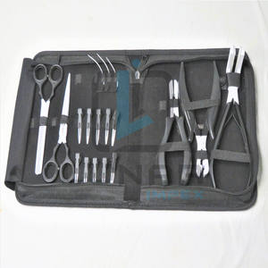 Lunaire offre un nouveau Kit d'outils d'extension de cheveux de trame en noir mat et blanc avec un étiquetage de marque personnalisé gratuit - Product Image 5