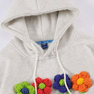 Sudaderas con Capucha Bordadas de Algodón/Poliéster de Alta Calidad para Hombre - Ropa de Invierno para Exteriores Transpirable y de Secado Rápido - Product Image 4