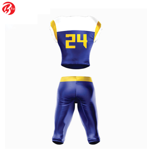 Maillot de football américain pour jeunes Sublimation Made Tops de football américain à séchage rapide - Product Image 6