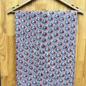 High Quality Lightweight <b>Soft</b> Cotton Hand Block Print Fabric New Arrival Wholesale for Boys Clothing Bags Curtains Toys Use - Product Image 1