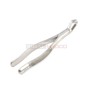 Ensemble de 2 pinces manuelles pour l'extraction des racines # 88L # Instruments dentaires de remplissage composite en acier inoxydable allemand 88R de qualité supérieure pour molaires supérieures - Product Image 2
