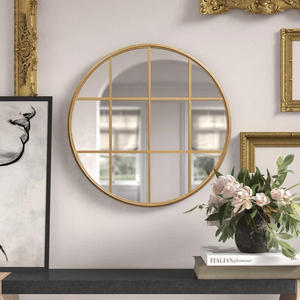 New Arrival Metal Frame Durable <b>Wall</b> <b>Mirror</b> for <b>Hanging</b> With Metal Frame Customized Color and Size for Home and Living Area - Product Image 1