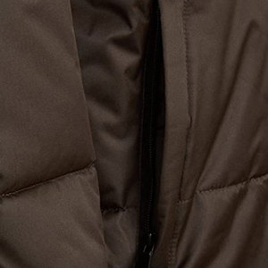 Vestes d'hiver sur mesure, col montant, design à capuche, séchage rapide, respirantes, imperméables, tissu en toile 100% polyester, pour hommes - Product Image 5