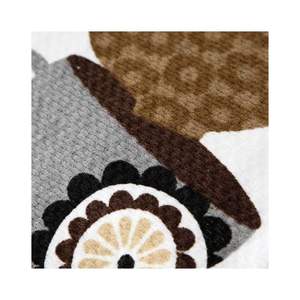 Waffle Weaved Tea Cups Embroidered Design Water Drying Microfiber <b>Window</b> Ultra Durable for Kitchen Counter Top 40*40cm Towels - Product Image 3