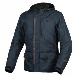 MACNA MONDO Stand Collar Motorcycle <b>Jacket</b> with Fabric Material - Product Image 1