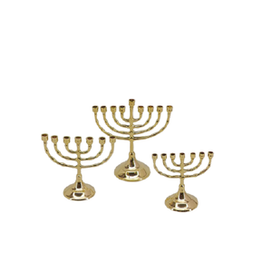 Los mejores diseños, portavelas Menorah, decoración interior, Metal sólido con diseño de acabado pulido, portavelas mejor para el diseño de vajilla - Product Image 4