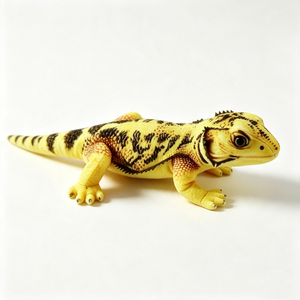 Customized Embroidered Leopard <b>Gecko</b> Plush <b>Toy</b> 12cm Soft Material Stuffed Animal Realistic Reptile Design for Birthday - Product Image 3