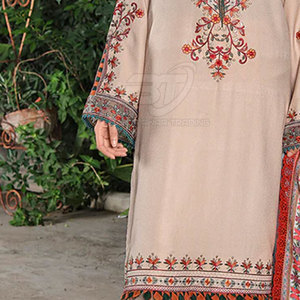 Traje de Fiesta para Mujer, Shalwar Kameez con Dupatta, Traje de 3 Piezas, Shalwar Kameez Bordado para Mujer, Traje de 3 Piezas - Product Image 5