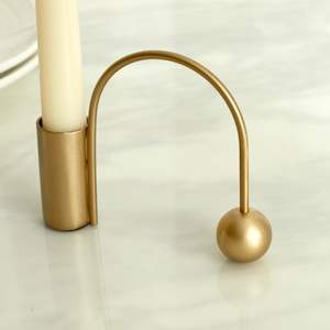 Iron Metal <b>Taper</b> <b>Candle</b> for Centerpieces <b>Candle</b> Holder in Gold Finished <b>Candle</b> Stick in Wholesale Price for Wedding Decoration - Product Image 6