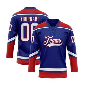 Jersey de Hockey sobre Hielo para Hombre, Ligero, Transpirable, Ajuste Profesional, Uniforme de Equipo Sublimado, Entrenamiento, Partido, Venta al por Mayor - Product Image 2