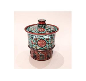 Artisanat En Acier Inoxydable Classique Réchaud Meena Travail Personnalisable Taille Logo Haute Qualité Buffet Réchauffeur Plat pour Restaurant - Product Image 6