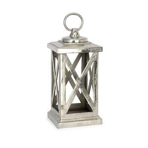 26\" Quality Aluminum <b>Cast</b> Candle Holder Lantern Handmade Glass Home Decoration World's Best Quality Made in India - Product Image 3