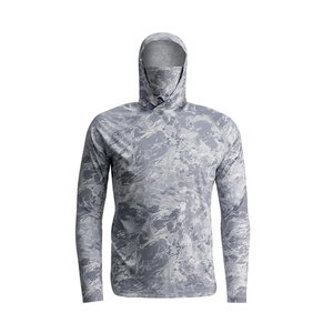 À la mode 2025 hommes à manches longues maillot de pêche respirant été sweats à capuche séchage rapide séchage rapide respirant caractéristiques DTF Sublimation - Product Image 5
