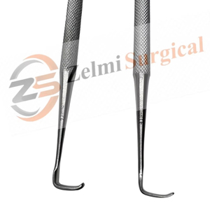 Zelmi, Retractor Ragnell Manual de la mejor calidad, empuñadura moleteada de doble extremo, instrumentos quirúrgicos alemanes, instrumentos quirúrgicos básicos - Product Image 2