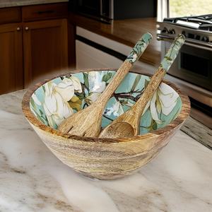 Juego de Cucharas de Madera de Lujo Hechas a Mano en India con Esmalte y Diseños Personalizados, Ecológicas y Duraderas, Productos para Bodas y Fiestas ARTWORK MAESTRO - Product Image 1