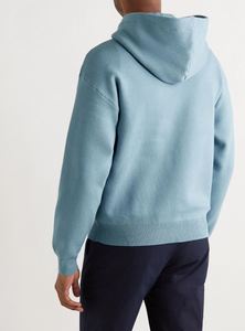 Tissu écologique durable vente entière pulls à capuche pour hommes 100% coton polaire tissu décontracté cordon de serrage doublé matériel - Product Image 5