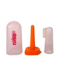 Infant Finger Toothbrush Silicone <b>Baby</b> Finger <b>Brush</b> - Product Image 2