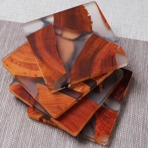 Posavasos de Madera de Lujo Hechos a Mano, Ecológicos, para Tazas de Té, Personalizables, para Vajilla, Cubiertos, Precio al por Mayor - Product Image 6