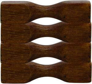 8 pièces de repose-baguettes en bois, porte-cuillères, porte-fourchettes, porte-couteaux, support parfait pour spatules, cuillères ou pinces - Product Image 3