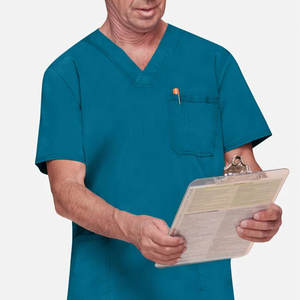 Uniforme Médico Unisex Premium para Doctores, Enfermeras y Trabajadores de la Salud, de Lona, Secado Rápido, Cómodo, Transpirable, con Bolsillos, Personalizable - Product Image 2