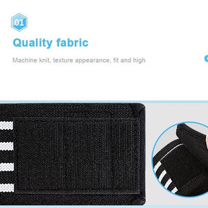 Wholesale Hot Sale Adjustable High Elastic <b>Compression</b> Sports Support Gym Weightlifting <b>Knee</b> Wraps - Product Image 4