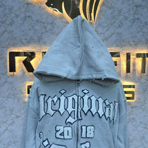 Sudadera con capucha con cremallera de diseño personalizado de fabricante profesional para hombres 100% algodón Venta directa de fábrica Precio barato más demandado - Product Image 6