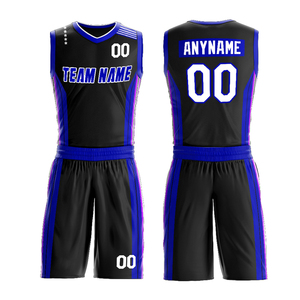 Nom d'équipe personnalisé et logo maillot de basket-ball unisexe sans manches et ensemble maillot court chemises de basket-ball personnaliser le maillot - Product Image 5