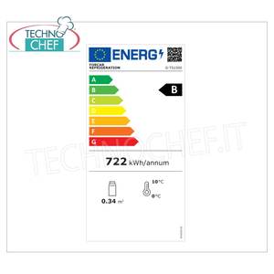 Equipo de Refrigeración Comercial Forcar G-TS1500, Vitrina Refrigerada para Sushi de 2 Estantes, Capacidad para 5 GN 1/3 h 40 - Product Image 2