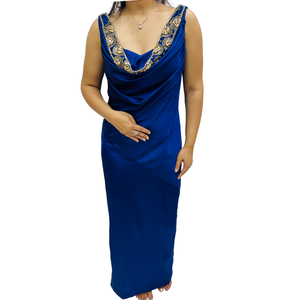 High Quality Designer Women Muslim Heavy Embroidery Sequined Eid Luxury Hot Pink Solid Color Floor Length Long Sleeve <b>Abaya</b> - Product Image 5