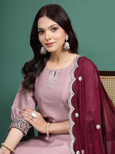 Tenues ethniques pour femmes, en coton imprimé numérique, Kurtis Ramas, pantalons et dupattas, broderie et travail de miroirs, collection été 220g, dernières nouveautés - Product Image 3