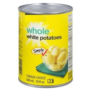 Pommes de terre en conserve, achat en gros |   Fournisseur de légumes en conserve - Product Image 1