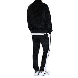High Quality Stylish Oversized Breathable <b>Velour</b> <b>Tracksuit</b> for <b>Men</b> 100% Cotton Eco-Friendly Plus Size Design for Winter - Product Image 2
