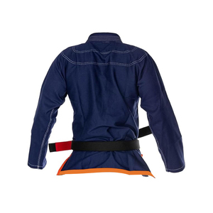 New Arrival 100% Cotton Men's BJJ Uniforms Custom Design Full Sleeves Solid Plain Sportswear Low Price Karate OEM Service - Product Image 4