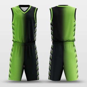 Tenues de basket-ball personnalisées en sublimation, ensemble maillot et short, vente en gros, OEM, polyester respirant à séchage rapide, équipement d'équipe, vêtements de sport - Product Image 4