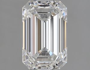 Haute qualité 2.01 carat F couleur VVS2 clarté taille émeraude GIA certifié laboratoire cultivé diamants solitaires blancs pour l'utilisation de la fabrication de bijoux - Product Image 2